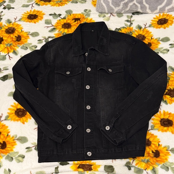 SHEIN Other - Black Shein Jean Jacket